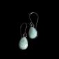 Preview: Ohrhänger Larimar in 925 Silber