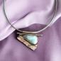 Preview: Halsschmuck Larimar in 925 Silber