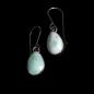Preview: Ohrhänger Larimar in 925 Silber