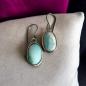Preview: Ohrhänger Larimar in 925 Silber