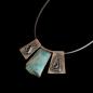 Preview: Halsschmuck Larimar in 925 Silber