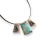Preview: Halsschmuck Larimar in 925 Silber