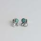Preview: Ohrstecker mit Opal und Perle