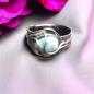 Preview: Ring Larimar in 925 Silber