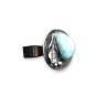 Preview: Ring Larimar in 925 Silber