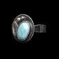 Preview: Ring Larimar in 925 Silber