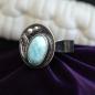 Preview: Ring Larimar in 925 Silber