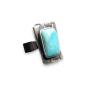 Preview: Ring Larimar in 925 Silber