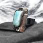 Preview: Ring Larimar in 925 Silber