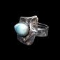 Preview: Ring Larimar in 925 Silber