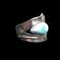 Preview: Ring Larimar in 925 Silber