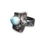 Preview: Ring Larimar in 925 Silber