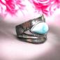Preview: Ring Larimar in 925 Silber
