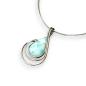Preview: Halsschmuck Larimar in 925 Silber