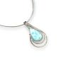 Preview: Halsschmuck Larimar in 925 Silber