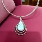 Preview: Halsschmuck Larimar in 925 Silber