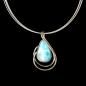 Preview: Halsschmuck Larimar in 925 Silber