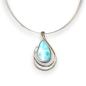 Preview: Halsschmuck Larimar in 925 Silber