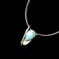 Preview: Halsschmuck Larimar in 925 Silber