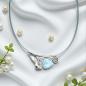 Preview: Halsschmuck Larimar in 925 Silber