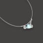 Preview: Halsschmuck Larimar in 925 Silber