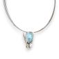 Preview: Halsschmuck Larimar in 925 Silber