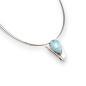Preview: Halsschmuck Larimar in 925 Silber