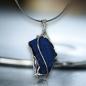 Preview: Halsschmuck Lapis Lazuli in 925 Silber.