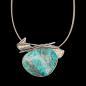 Preview: Halsschmuck Türkis in 925 Silber.