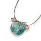 Preview: Halsschmuck Türkis in 925 Silber.