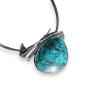 Preview: Halsschmuck Türkis in 925 Silber.