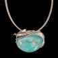 Preview: Halsschmuck Türkis in 925 Silber.