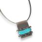 Preview: Halsschmuck Türkis in 925 Silber.