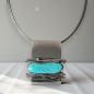 Preview: Halsschmuck Türkis in 925 Silber.