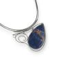 Preview: Halsschmuck Sodalith in 925 Silber