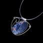 Preview: Halsschmuck Sodalith in 925 Silber