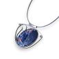 Preview: Halsschmuck Sodalith in 925 Silber
