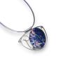 Preview: Halsschmuck Sodalith in 925 Silber