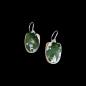 Preview: Ohrhänger mit Grünopal in 925 Silber