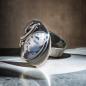 Preview: Ring mit Dendritenjaspis in 925 Silber