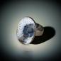 Preview: Ring mit Dendritenjaspis in 925 Silber