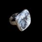 Preview: Ring mit Dendritenjaspis in 925 Silber