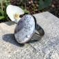 Preview: Ring mit Dendritenjaspis in 925 Silber