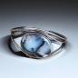 Preview: Armspange mit Dendritenjaspis in 925 Silber