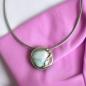 Preview: Halsschmuck Larimar in 925 Silber
