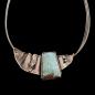 Preview: Halsschmuck Larimar in 925 Silber.