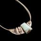 Preview: Halsschmuck Larimar in 925 Silber.