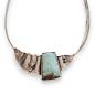 Preview: Halsschmuck Larimar in 925 Silber.