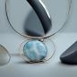 Preview: Halsschmuck Larimar in 925 Silber