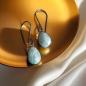 Preview: Ohrhänger Larimar in 925 Silber